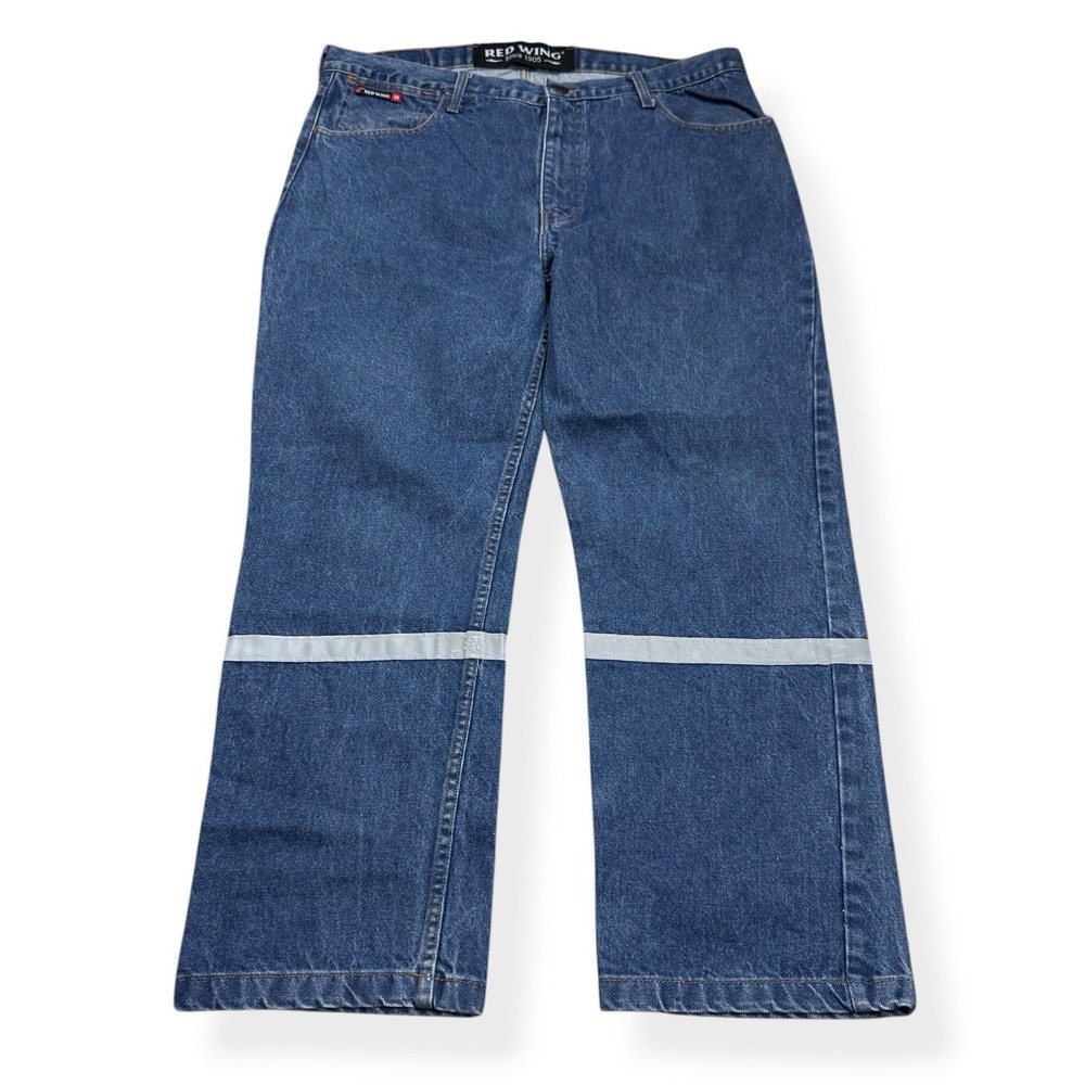 Red Wing Classic Work Blue Jeans Flame Resistant HRC2 Men's‎ Size 40x30